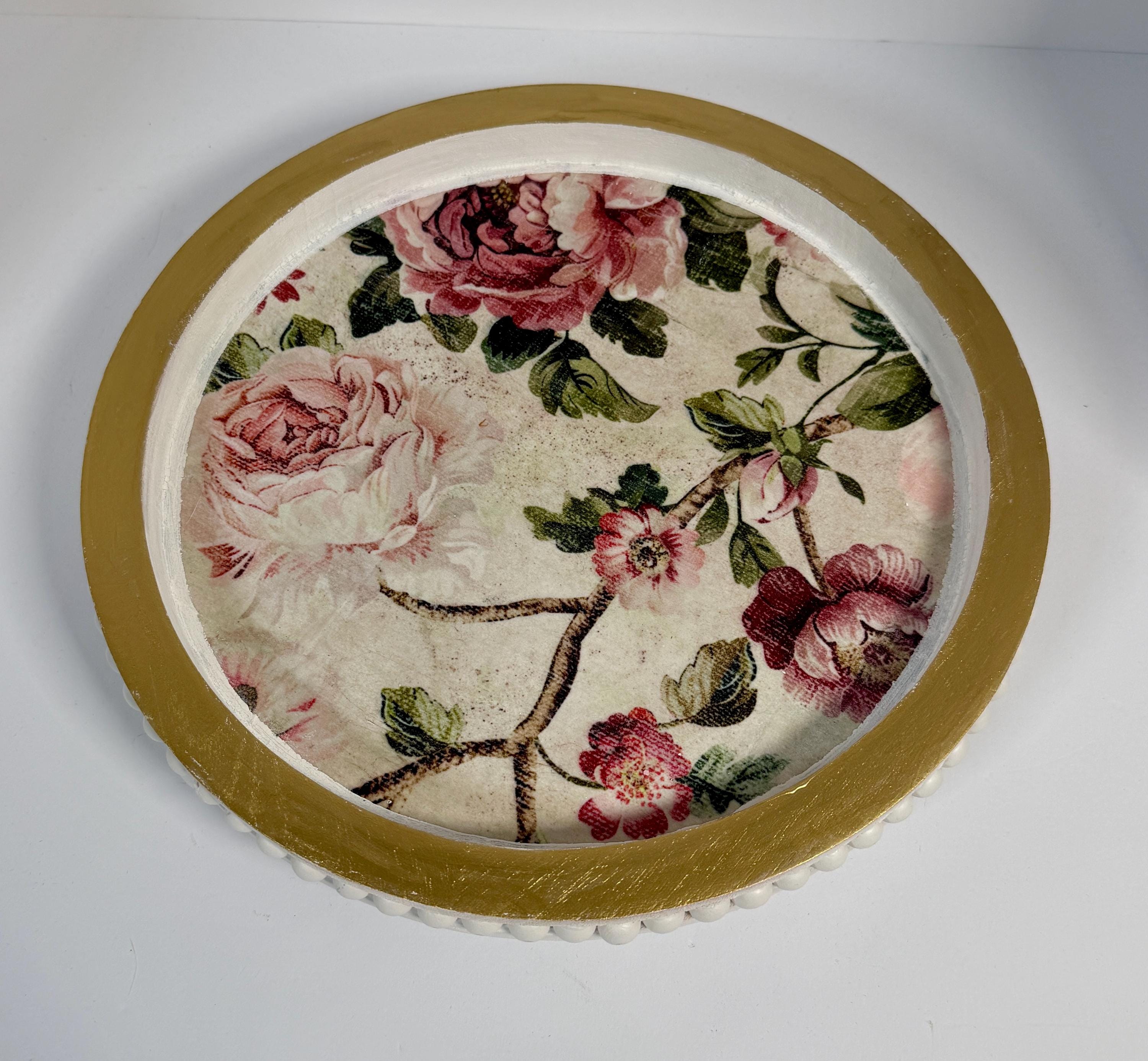 Floral Rose Riser: 11.75"