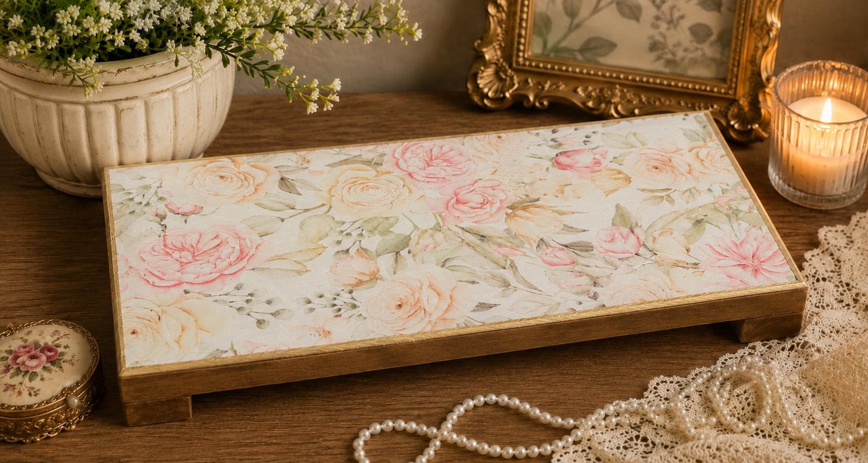Rose Display Riser: 15"x8"