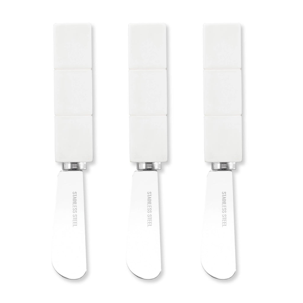 3-Piece Mahjong Bam Dot Crack Cheese Spreader