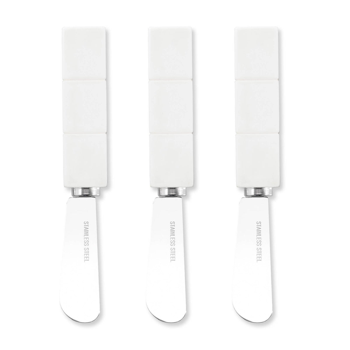 3-Piece Mahjong Bam Dot Crack Cheese Spreader