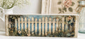 White Picket Fence: 12"x4"