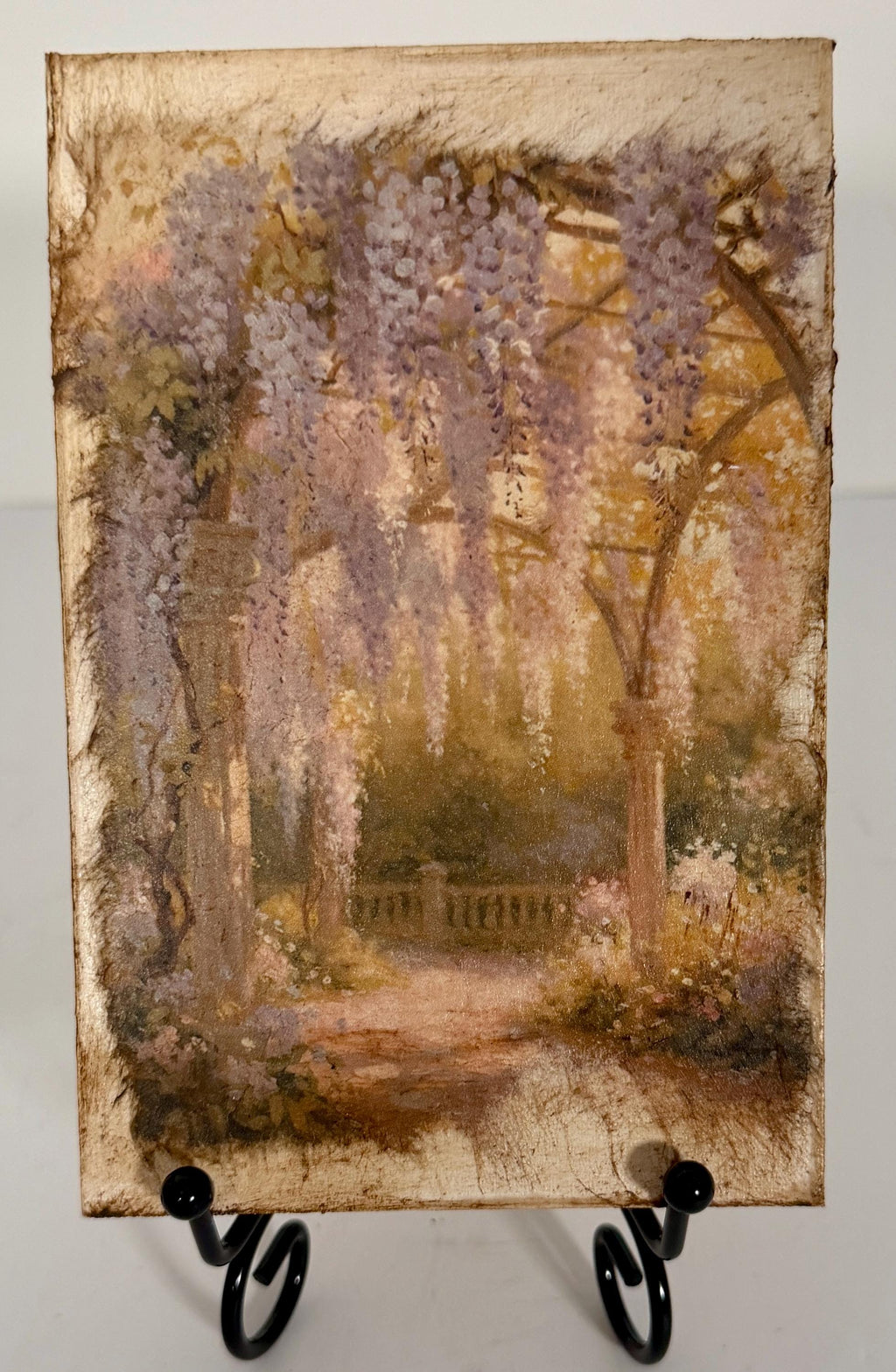 Wisteria Garden: 4"x6"