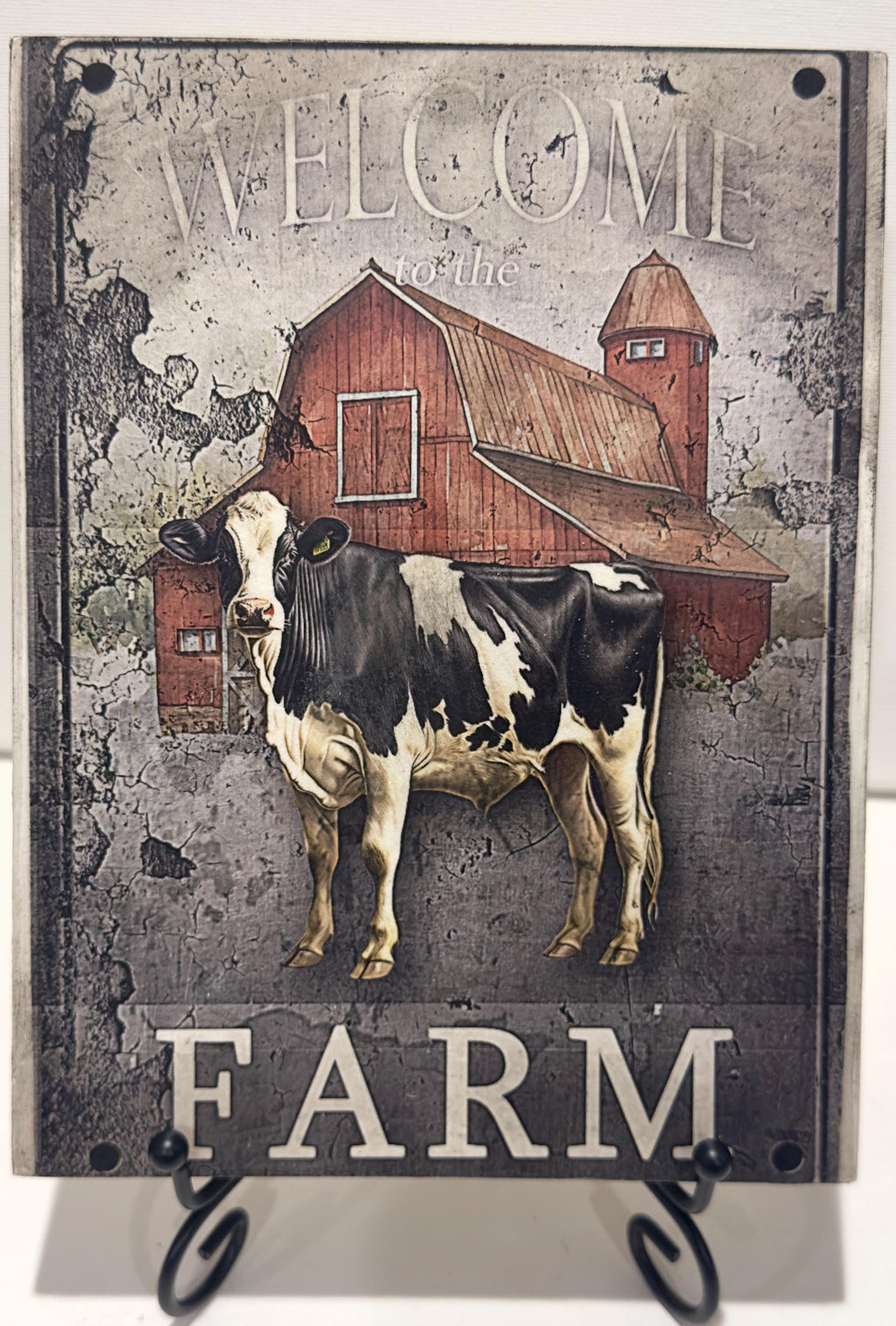 Farm Fresh Eggs & Farm: 6"x8" each