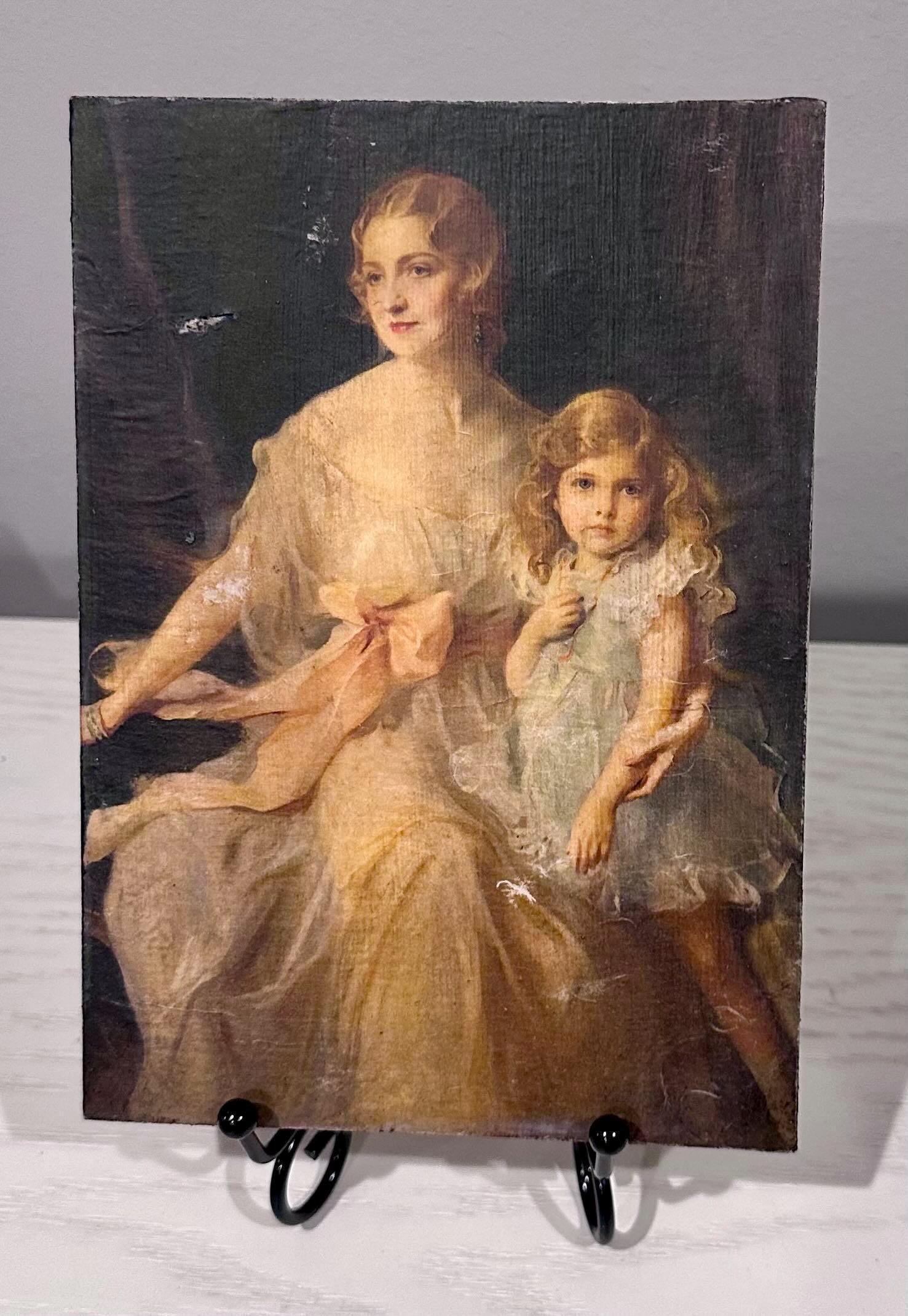 Mother & Daughter: 5"x7"