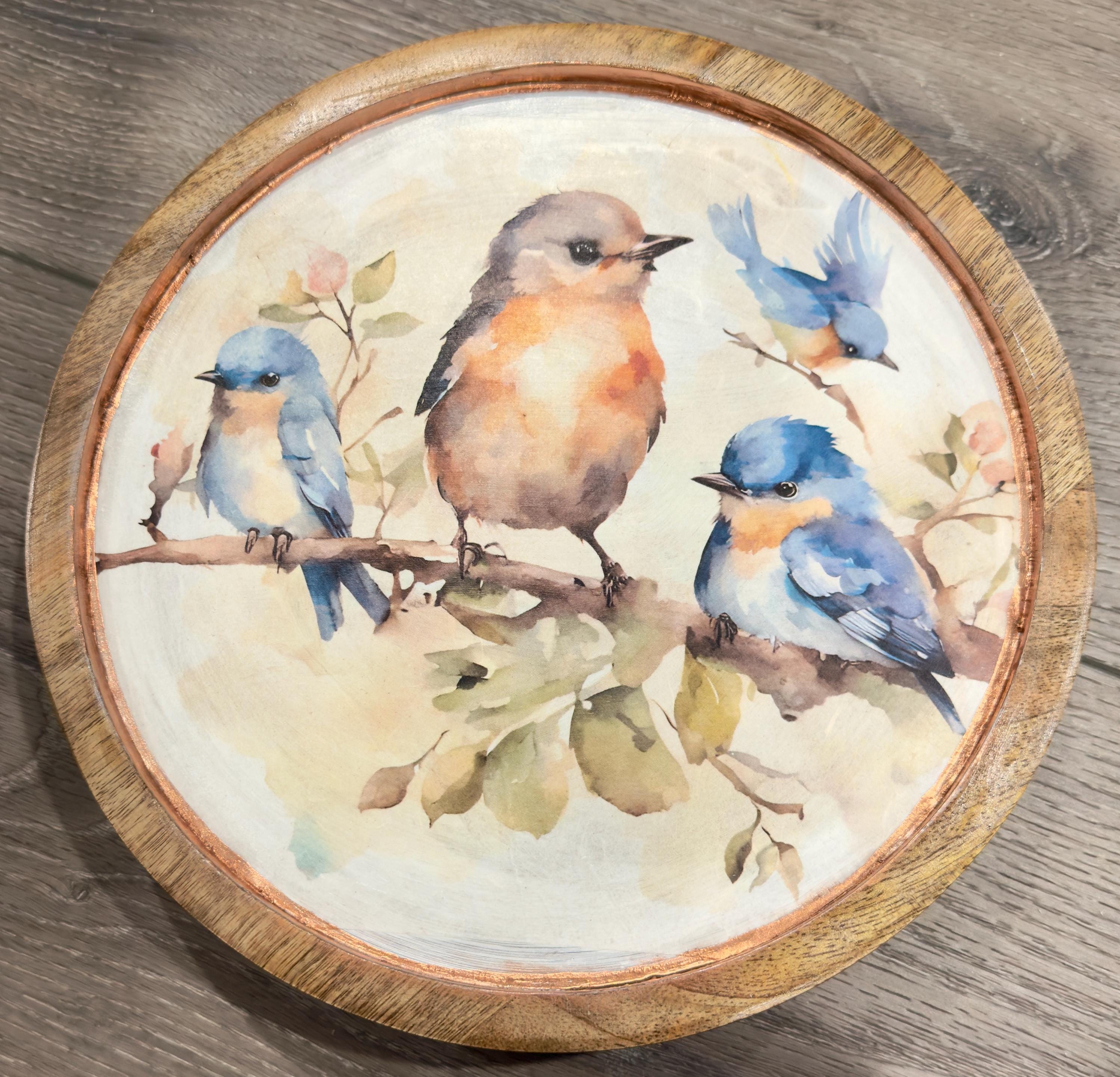 Bluebird Tray: 10"