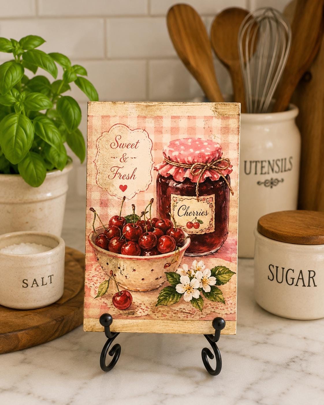 Cherry Jam: 4"x6"