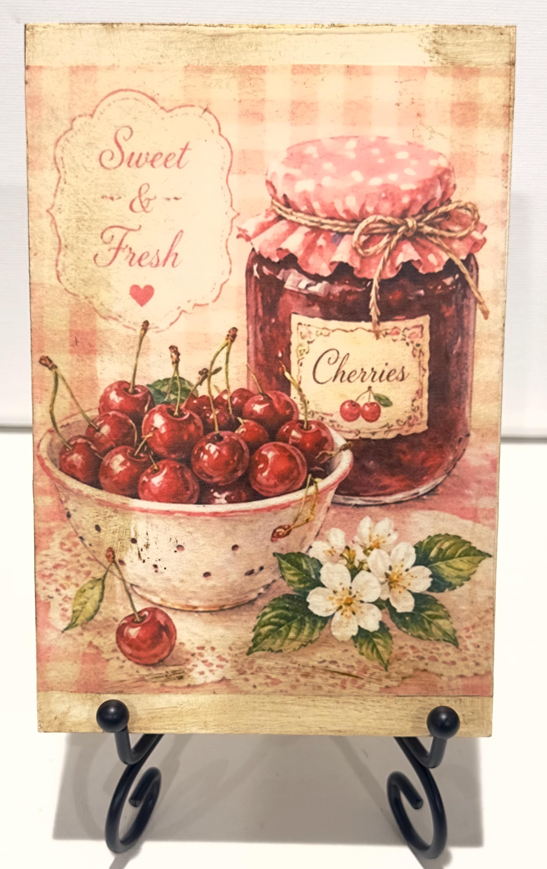 Cherry Jam: 4"x6"