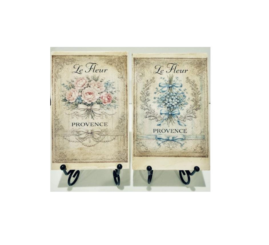 Cottagecore Floral: 4"x6" each