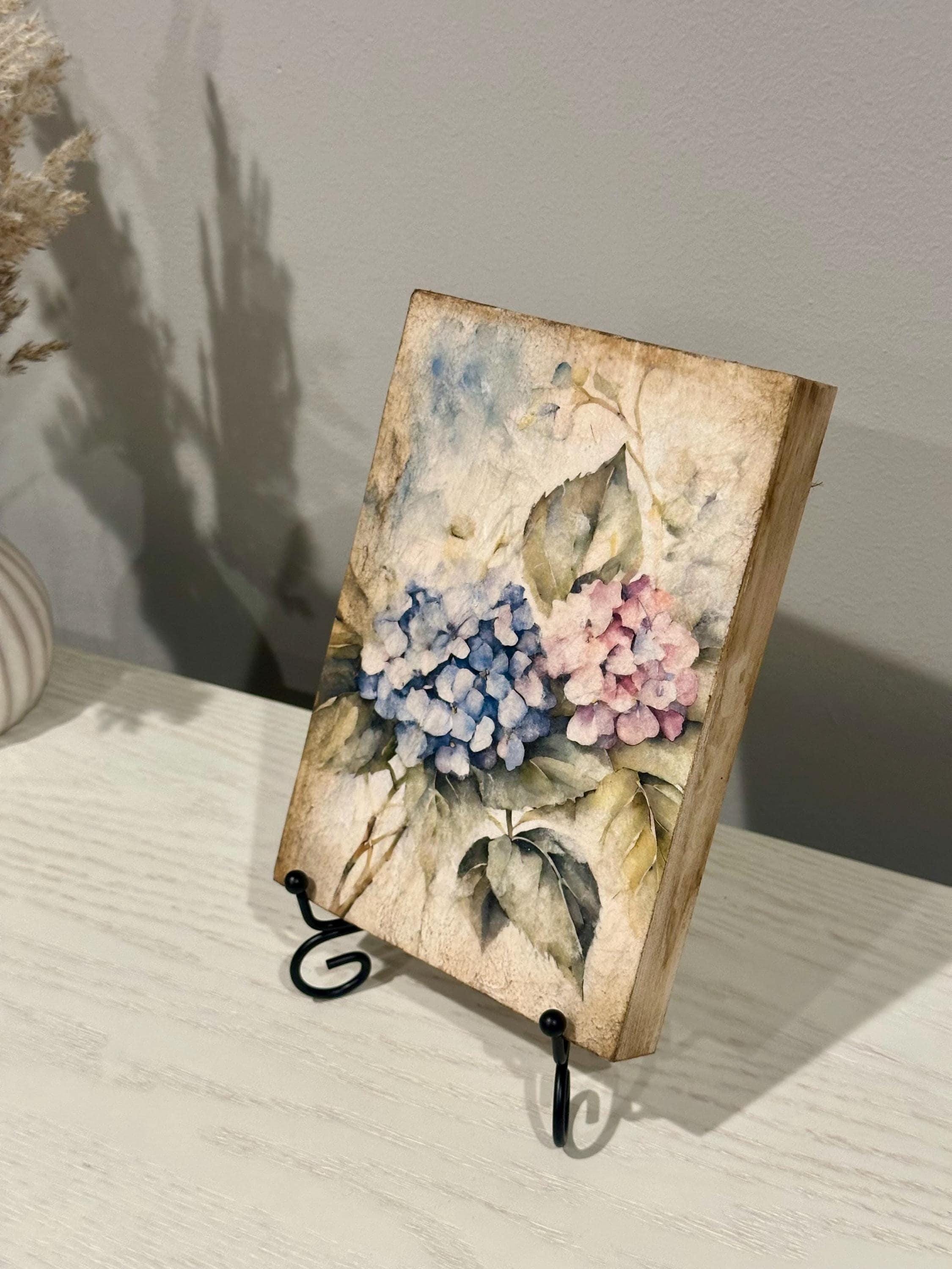 Hydrangea: 5"x7"