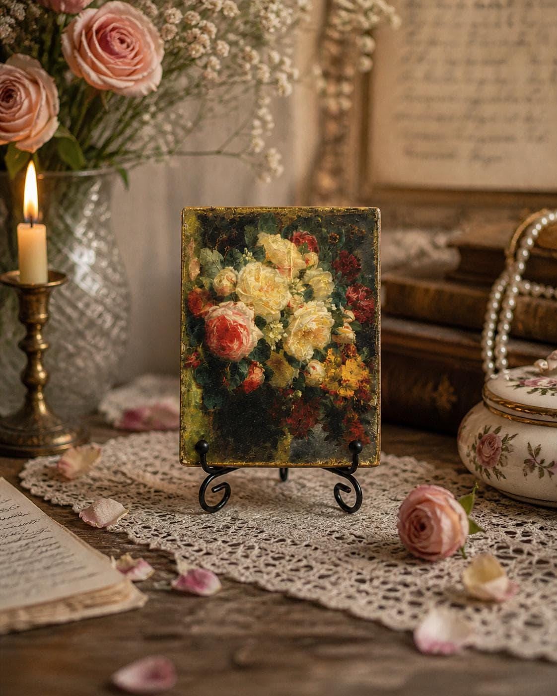 Farmhouse Flowers: 5"x7"