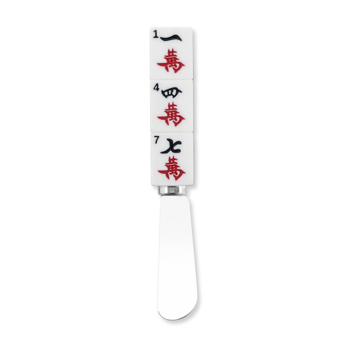 3-Piece Mahjong Bam Dot Crack Cheese Spreader