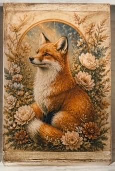 Fox: 4"x6"