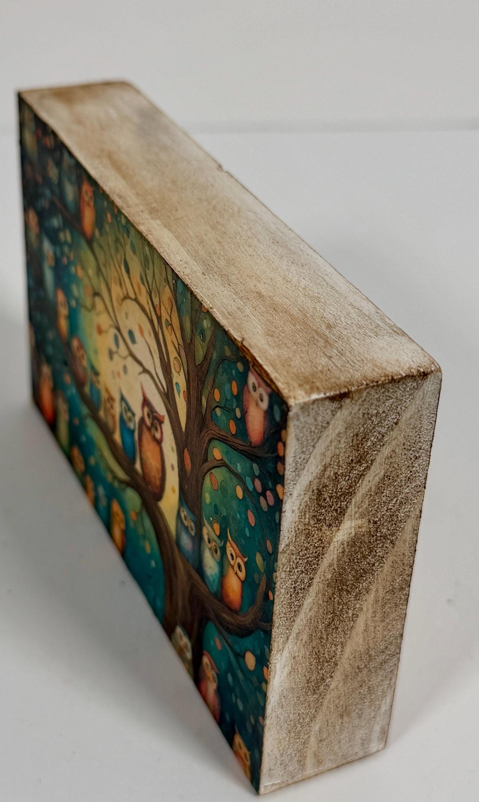 Owl Family: 5"x3"
