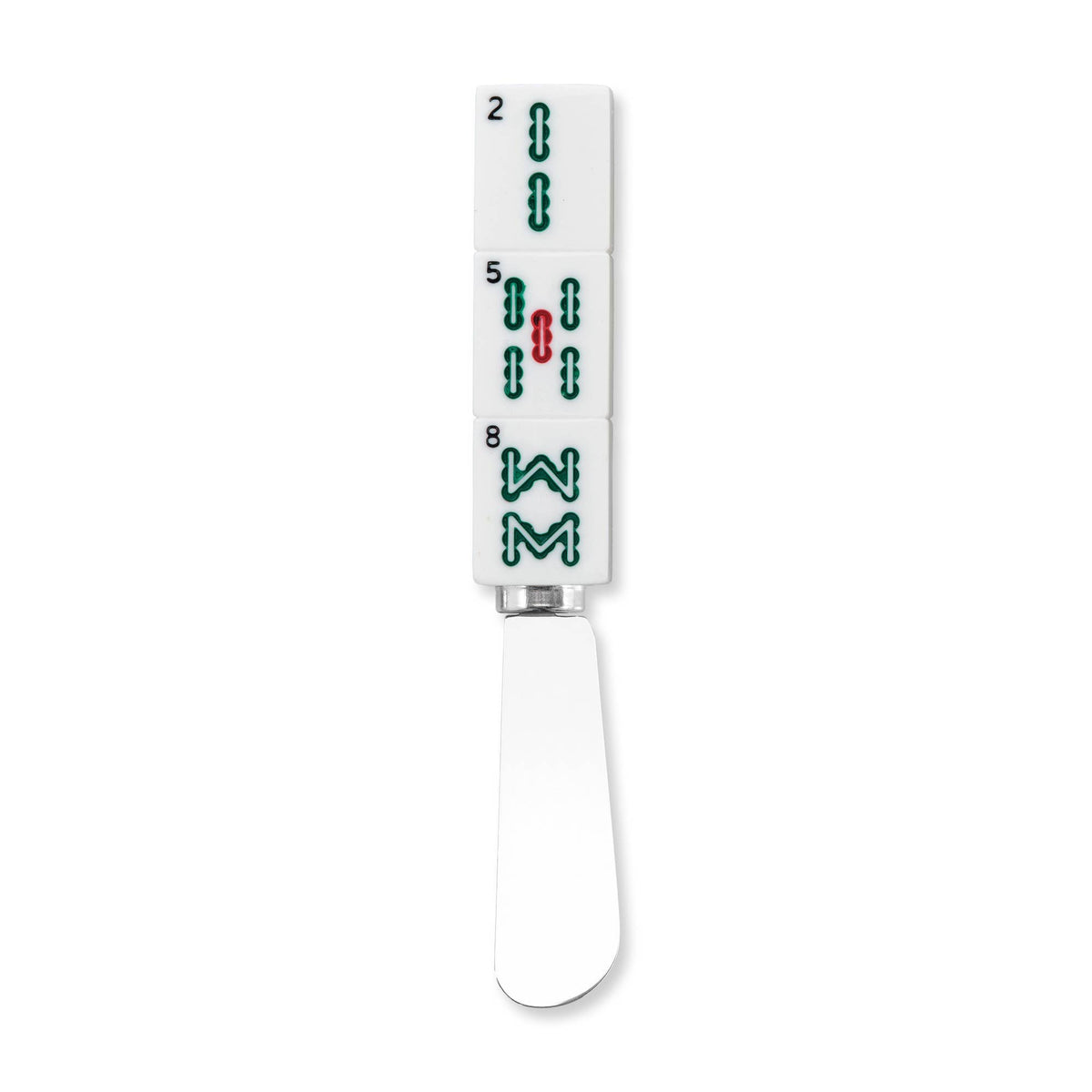 3-Piece Mahjong Bam Dot Crack Cheese Spreader