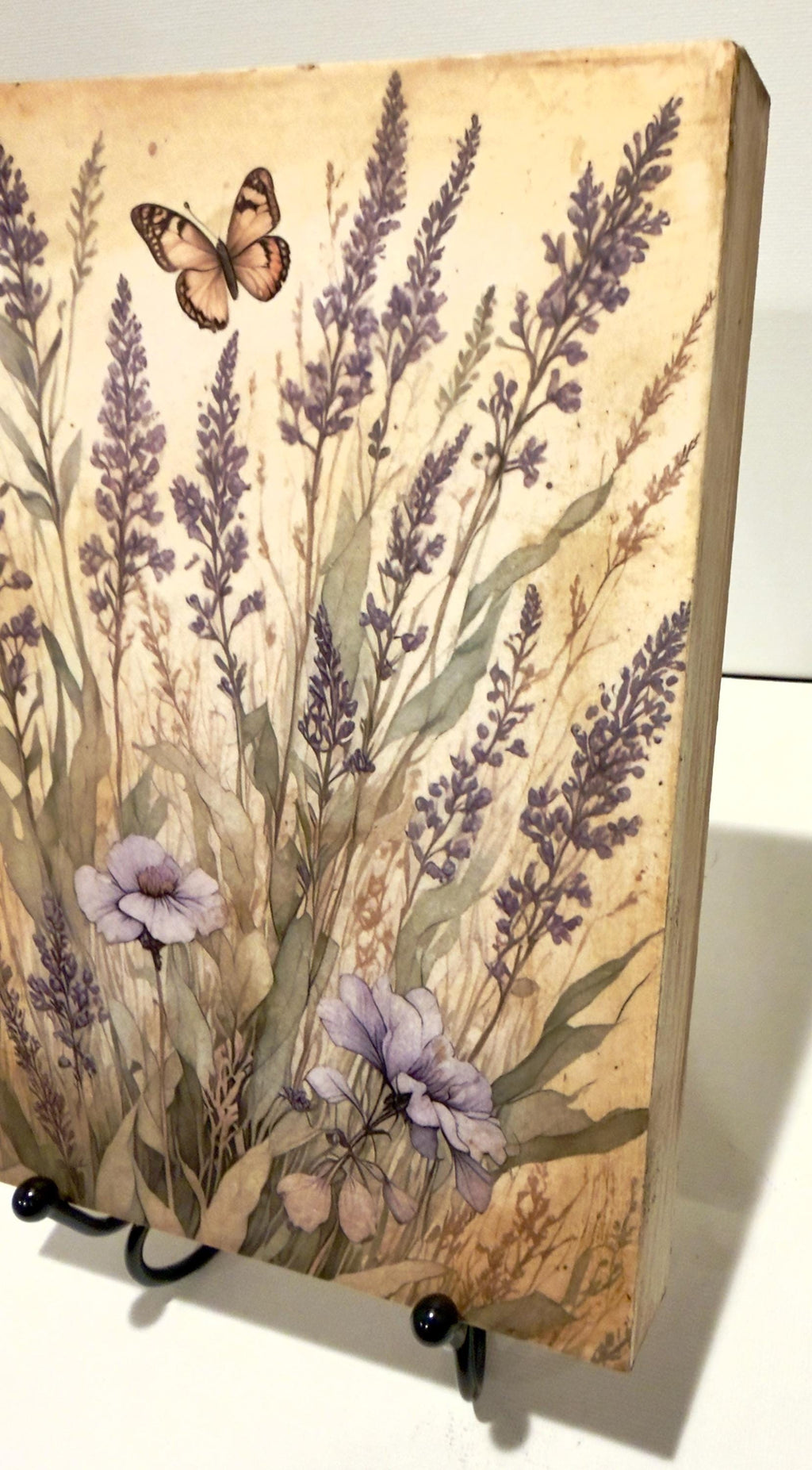Lavender and Butterfly: 5"x7"