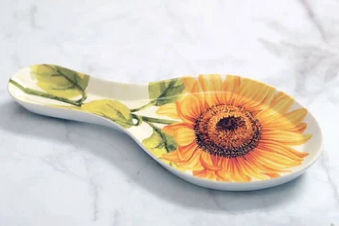 Sunflower Melamine Spoon Rest