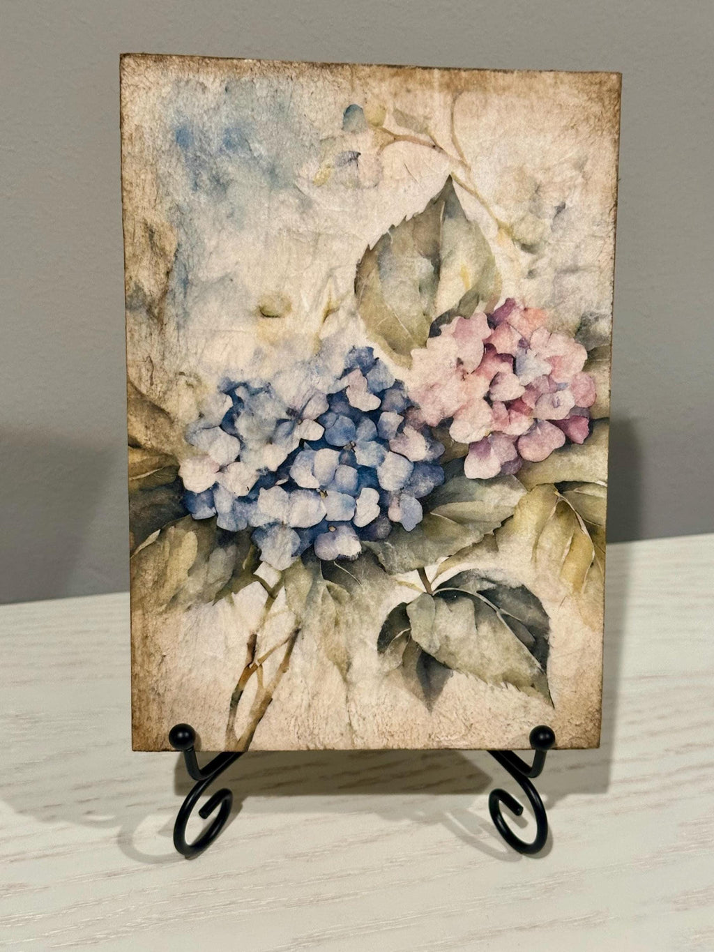Hydrangea: 5"x7"