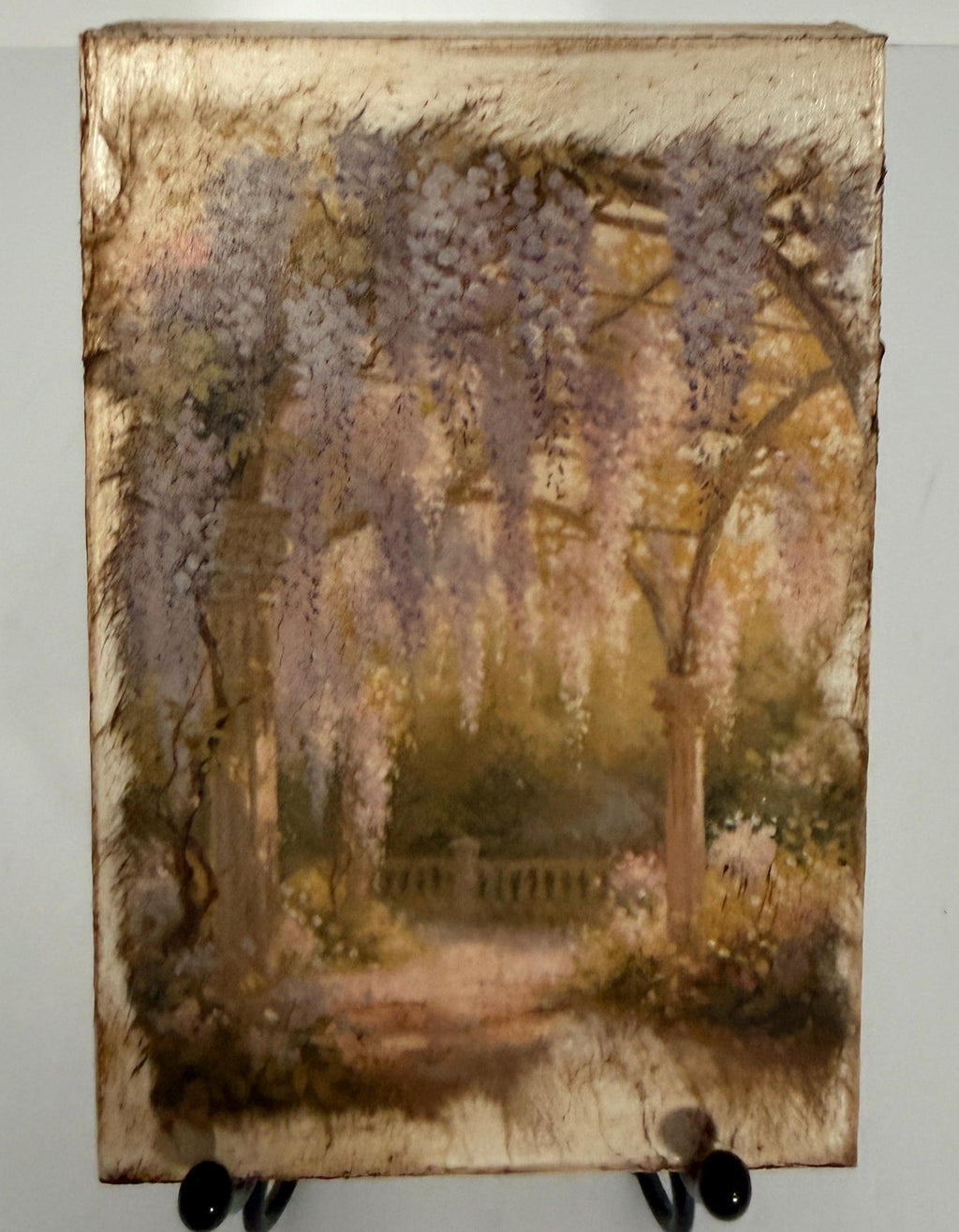 Wisteria Garden: 4"x6"