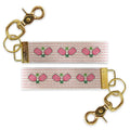 Pickleball Keychain | Pink Sports Gift, Bag Accessory, USA Made