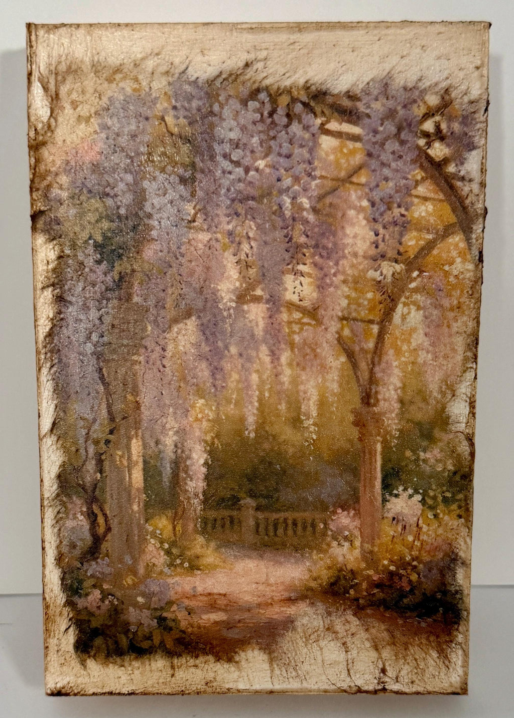 Wisteria Garden: 4"x6"