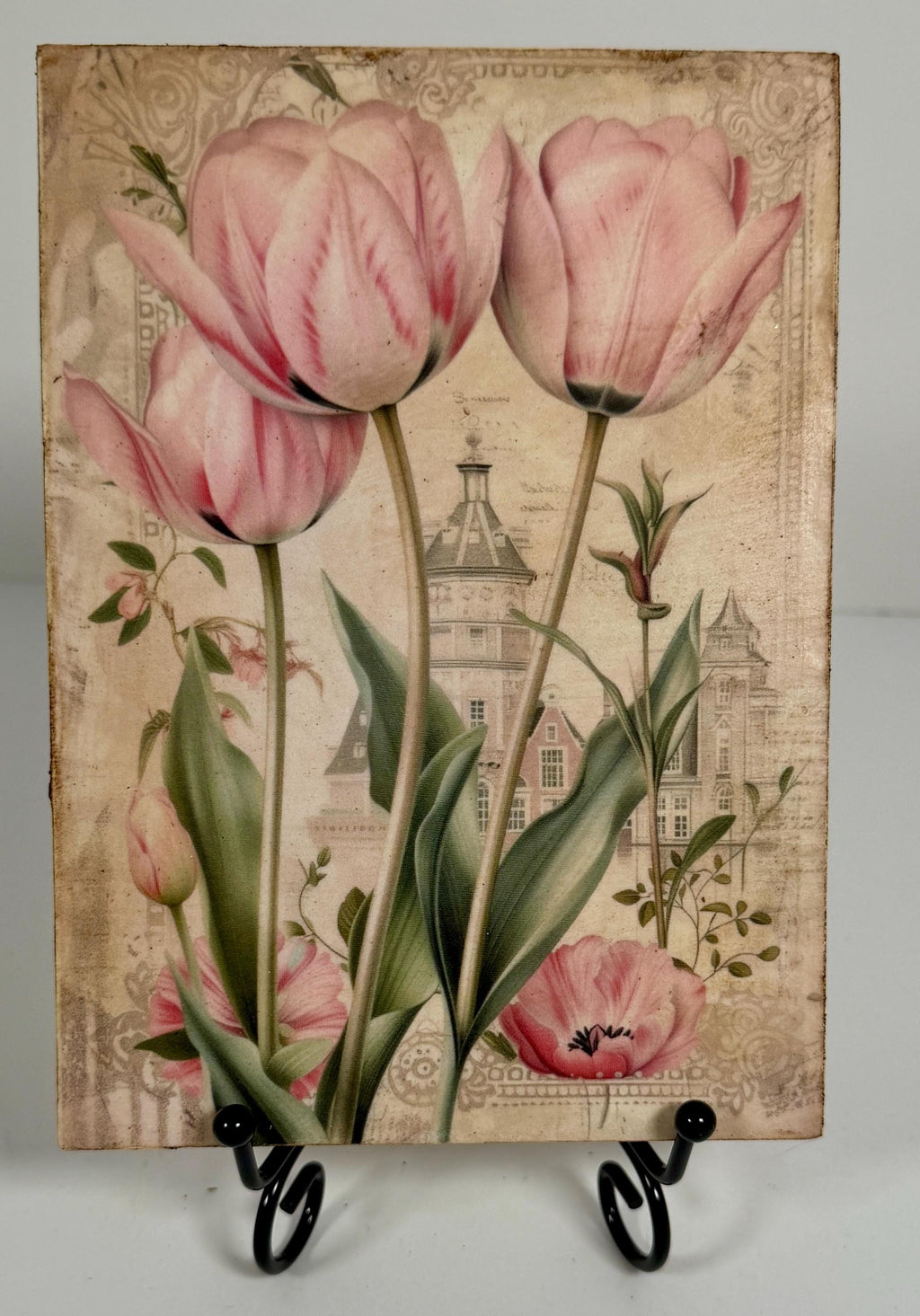 Pink Tulips: 5"x7"