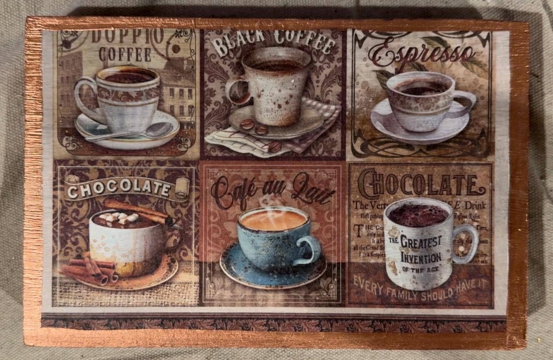 Coffee Bar Riser: 9"x6"