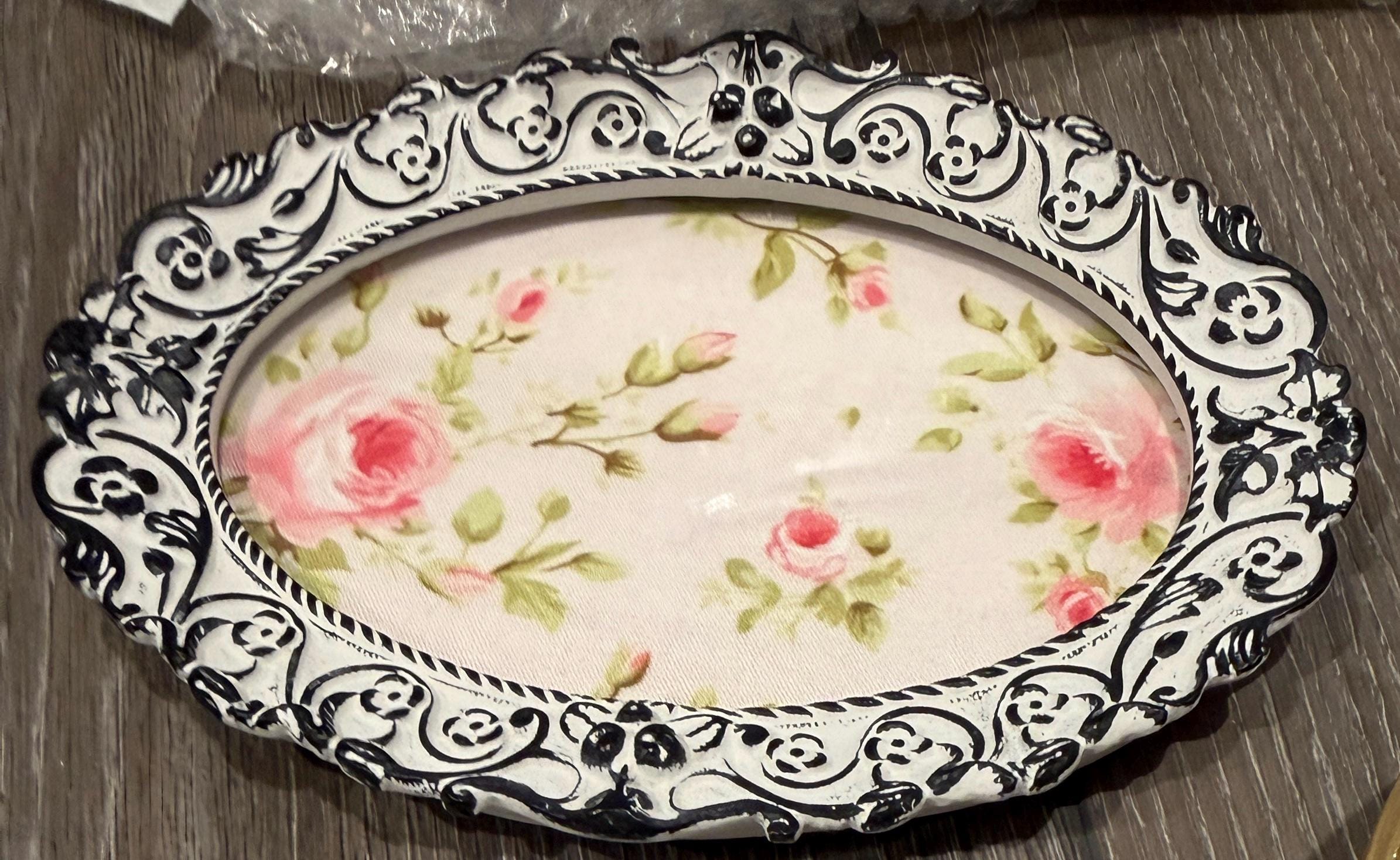 Mini French Country Vanity Tray: 5"x7"