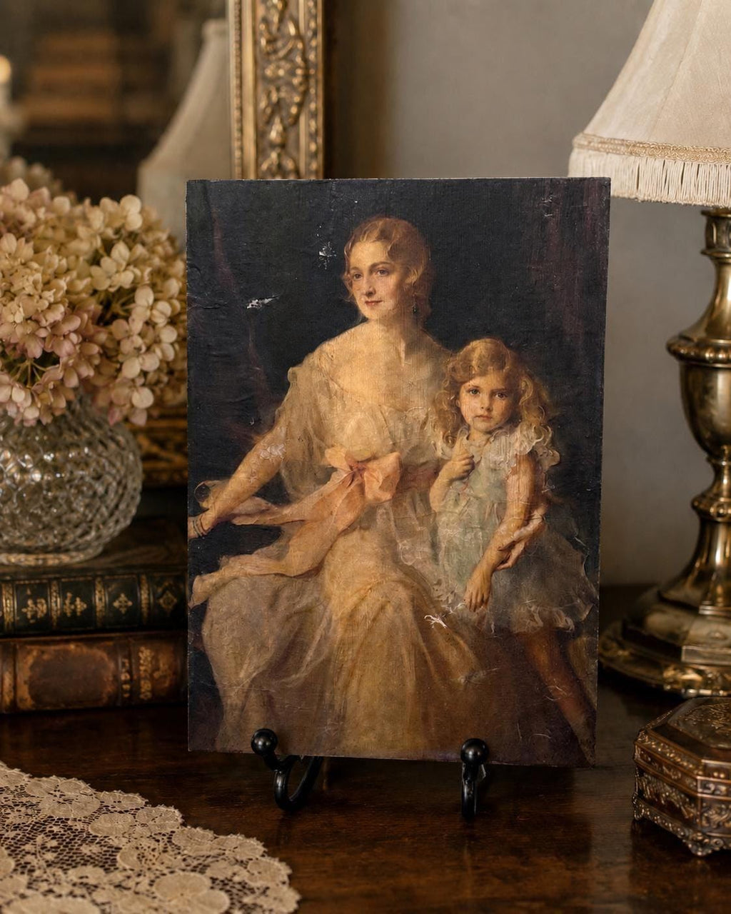 Mother & Daughter: 5"x7"