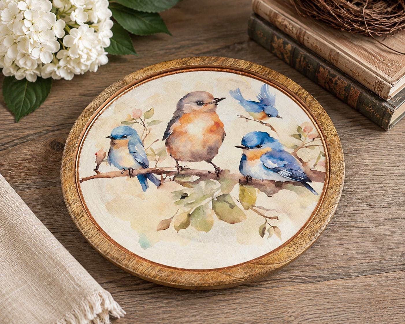 Bluebird Tray: 10"
