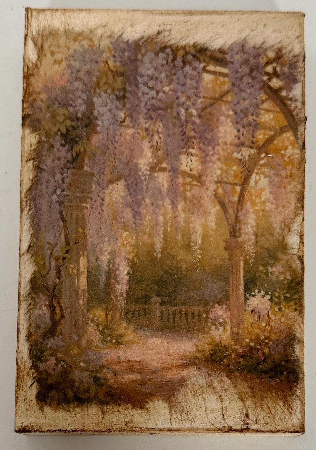 Wisteria Garden: 4"x6"